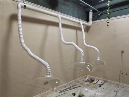 嵩山路艾灸館通風排煙
