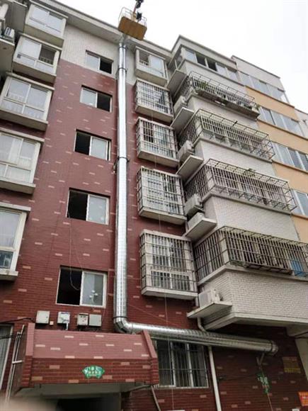 宜陽黃河橋頭炒雞店廚房排煙