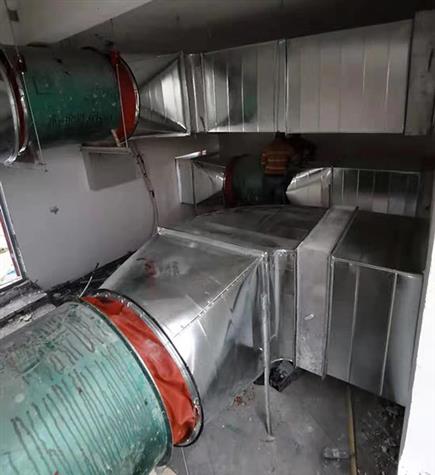 鄭州工商學院蘭考校區消防排煙系統