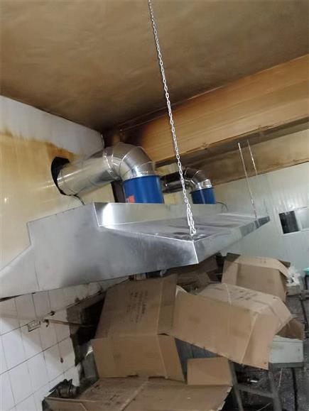 麻屯食品廠油煙凈化